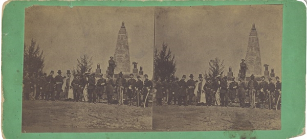Bull Run Monument Consecration June 10, 1865.