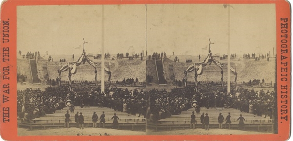 The Celebrated Occurrence of Raising the Union Flag at Sumter