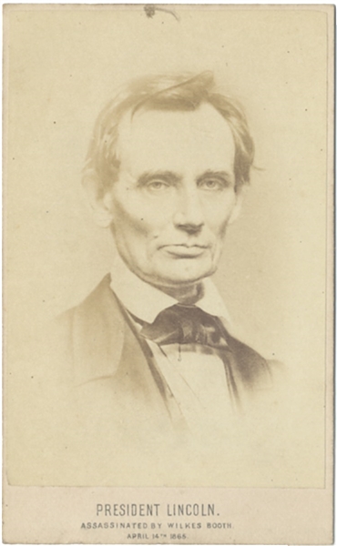 Abraham Lincoln Assassination CDV