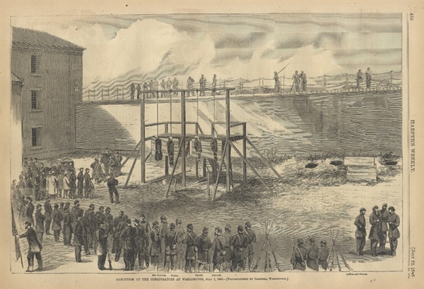 The Lincoln Conspiritors Are Executed