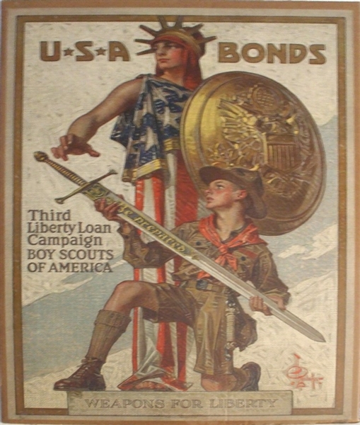 The Boy Scouts Raise War Money