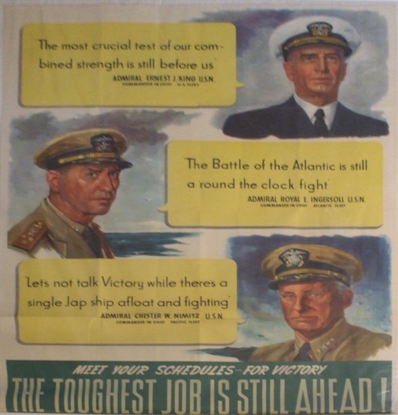 A Navy World War II Poster