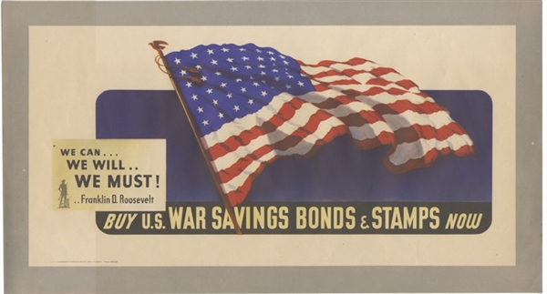 Patriotic WWII Poster