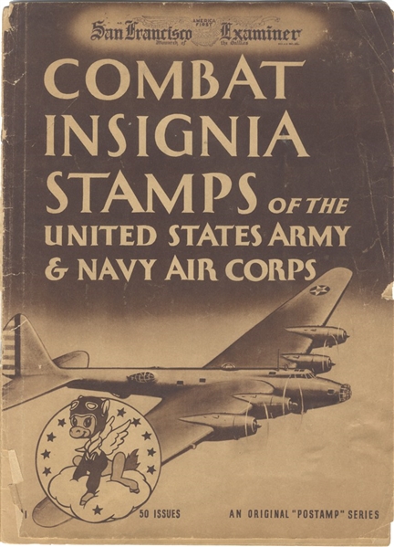 Booklet Combat Insignia Stamps 1942