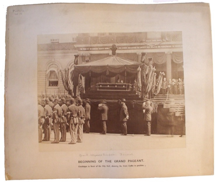 President US Grant Funeral Photographs