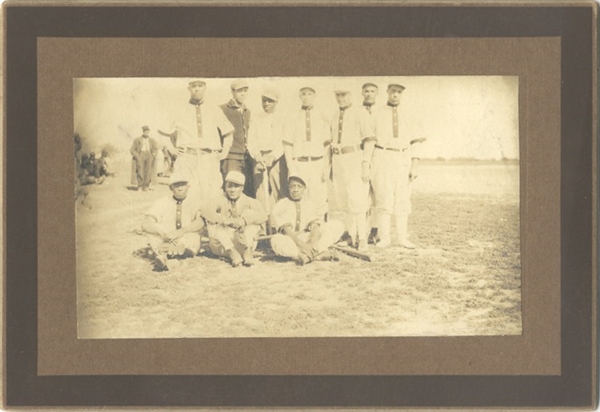 Negro League Baseball Team Photograph