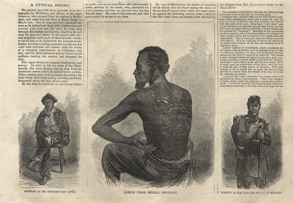 Slave Gordon, the Scarred Back Contraband & Executions of Two Rebels