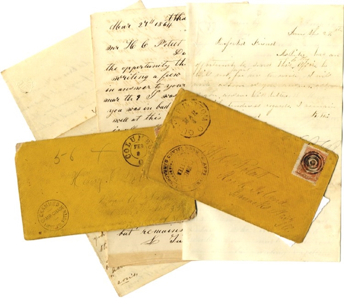 Letters to the Confederate Prisoner Confined at Rock Island