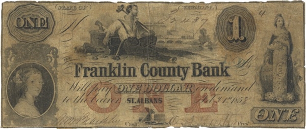 Artifact from the St. Alban Confederate Raid