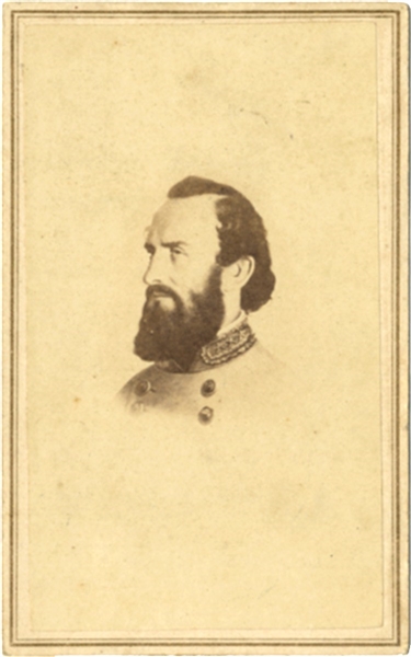 Confederate Backmark of Stonewall Jackson