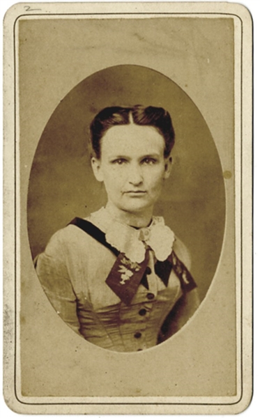 Scarce Image of one of The Nancy Harts Who Defended their Georgia Town from Yankee Raiders