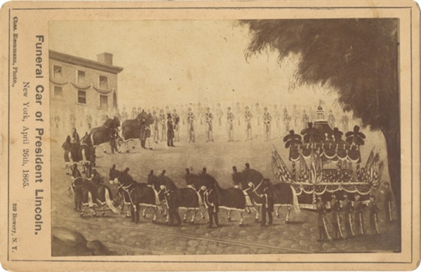 Lincoln's Funeral in New York City…And Lincoln's Undertaker