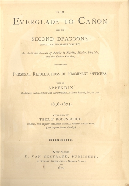 A History of the The Second Dragoons with Bright beautiful Colored Plates