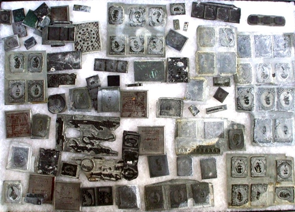 Metal Stamp Plates From the Dietz 1930 Book