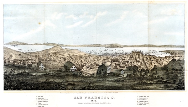 SAN FRANCISCO VIEW, 1852