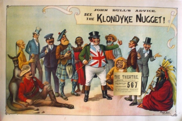 Beautiful Color Poster - The Klondyke Nugget