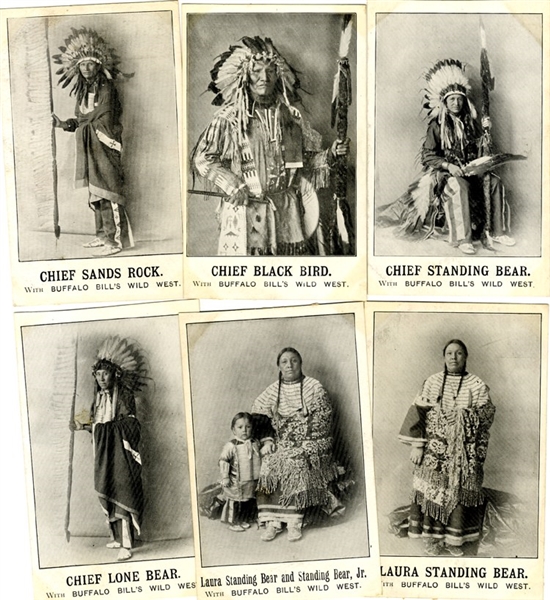 Indian Chiefs in Buffal Bill’s Wild West Show