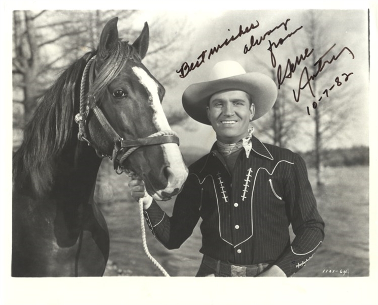 The television / movie Cowboy - Gene Autry