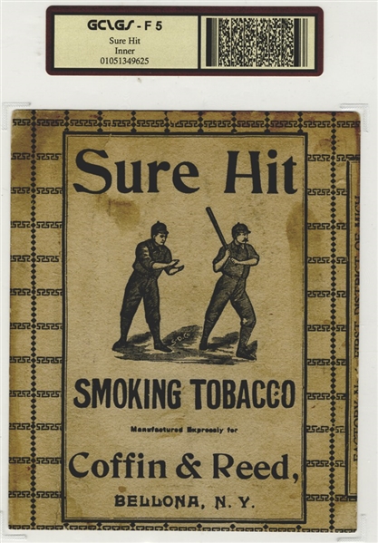 Nice Early Baseball Tobacco Image