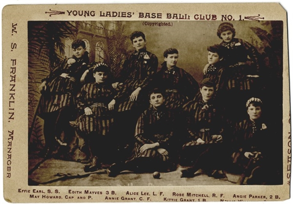 “Young Ladies’ Base Ball Club No. 1” 