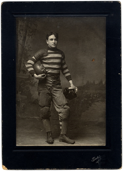 Turn of the Century Football Photograph