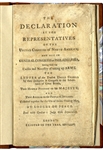 Important 1775 Continental Congress Declarations 