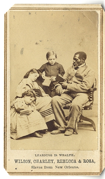 Slave Wilson Chill Teaching Reading to Slave Children