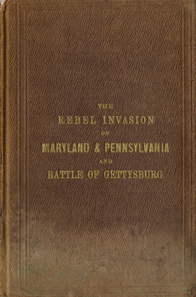 Gettysburg College Presentation Copy of Professor Jacobs Gettysburg Campaign Book 