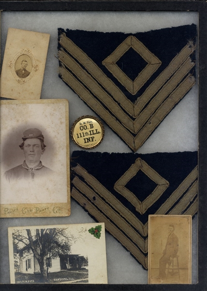 Personal Effects of Sgt. Pate of 111th Illinois