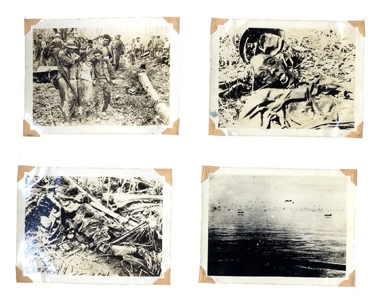 PHOTOGRAPHIC RECORD OF GUADALCANAL DURING WORLD WAR II - PERSONAL PHOTOGRAPHS OF AN AMERICAN SOLDIER