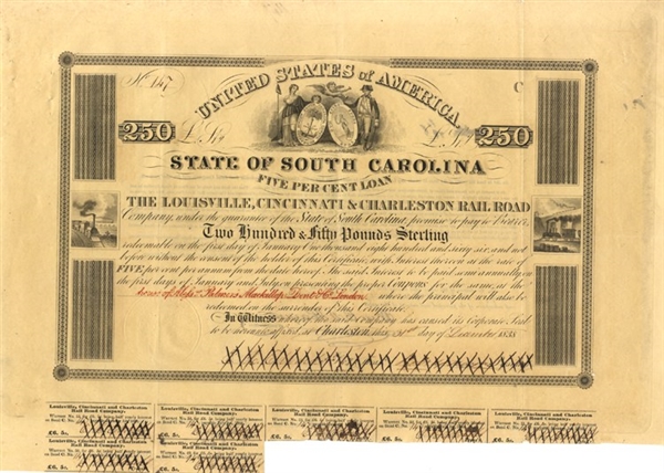 The Oldest Railroad Bond On The Collector’s Market