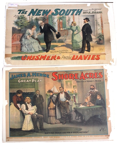 Colorful Play Posters 1896