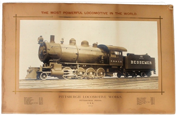 Large Format Railroad Photograph