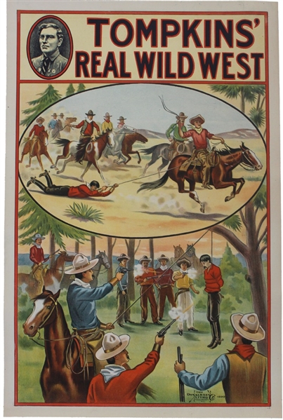 Another Great Color Wild West Poster