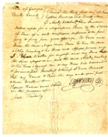 1829 Bill of Sale for Georgia Slave