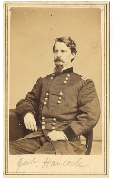 CDV of Major-General Winfield Scott Hancock