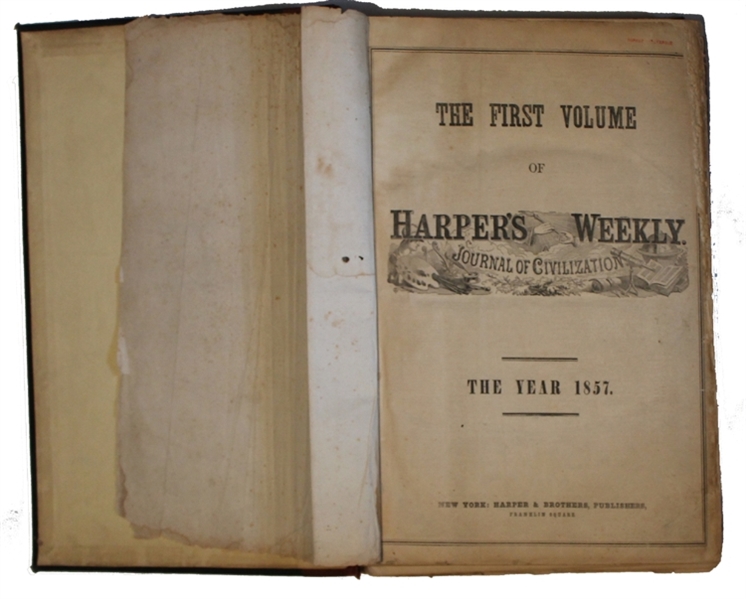 The First Complete Year of Harper’s Weekly