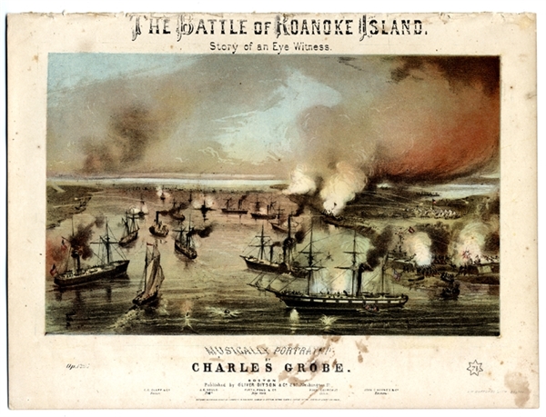 Music Sheet of a Naval Battle