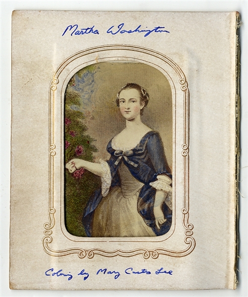 Hand Tinted And Signed By Mary Custis Lee