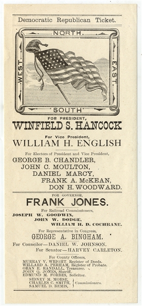 New Hampshire Electoral Ticket for Winfield S. Hancock