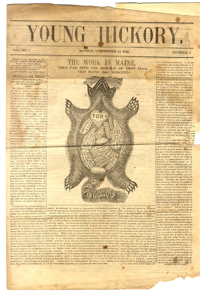 James Polk Campaign Newspaper