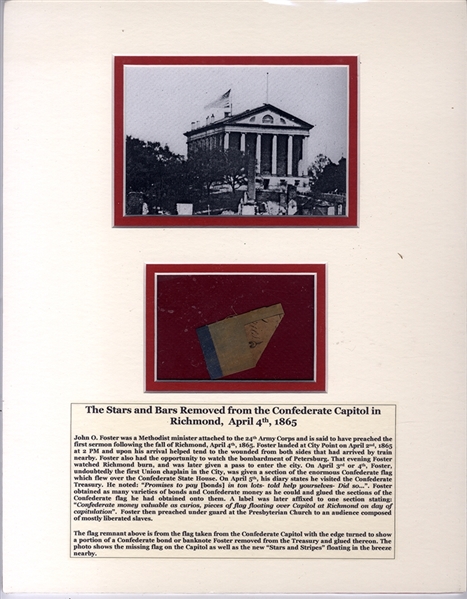 The Last Confederate Flag and the First Sermon for Freed Slaves in Richmond