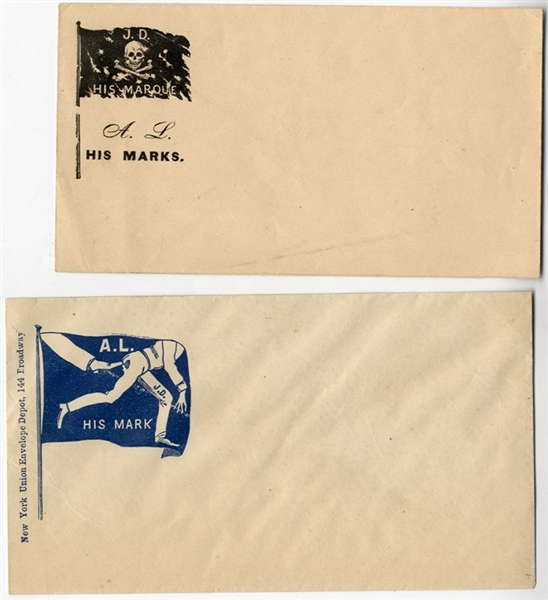 A Pair of Lincoln Patriotic Covers
