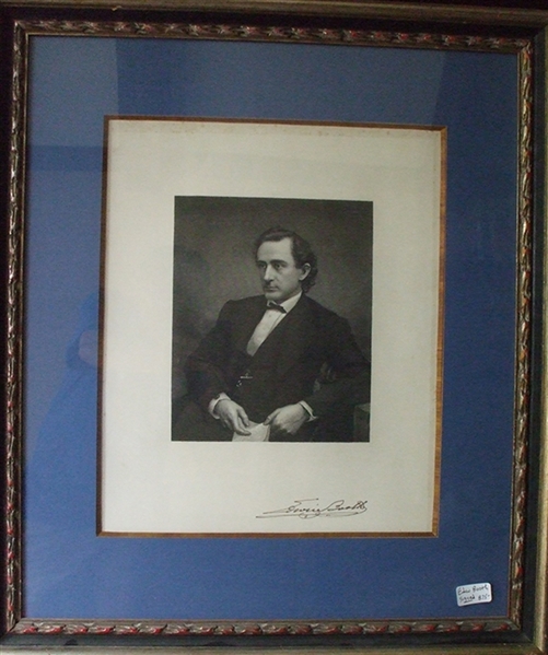 Signed Engraving Of America’s Greatest Actor