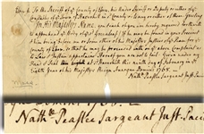 Massachusetts Bay Arrest Warrant 1768 Issued By Noted Jurist