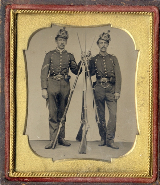 Union Soldiers Tintype