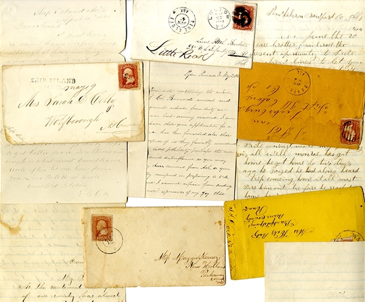 Union Soldier's Postal History Collection. 