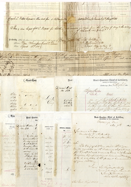 Archive of War-Dated Documents for a Medal of Honor Winner