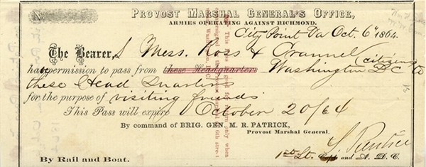 1864 Pass on Rare Form