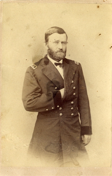 Philadelphia CDV of Lieutenant General Ulysses S. Grant, Ca. 1865